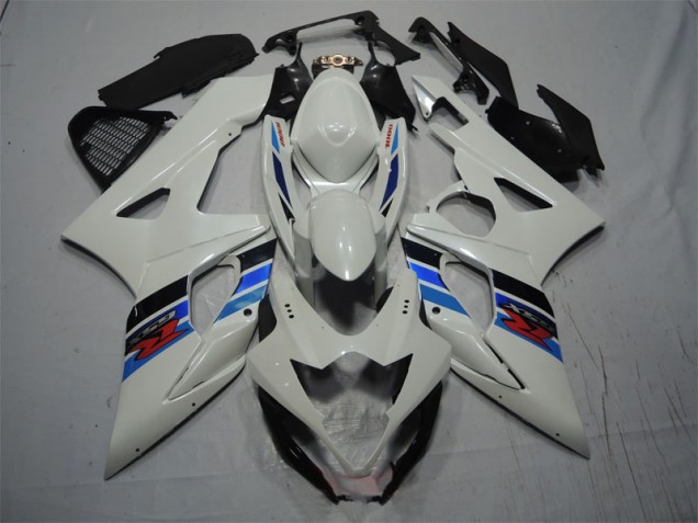 Weiß Blau 05-06 GSXR 1000 Motorrad Verkleidungen Weiß Blau 05-06 GSXR 1000 Motorrad Verkleidungen