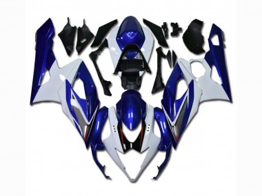 Weiß Blau 05-06 GSXR 1000 Motorrad Vollverkleidung