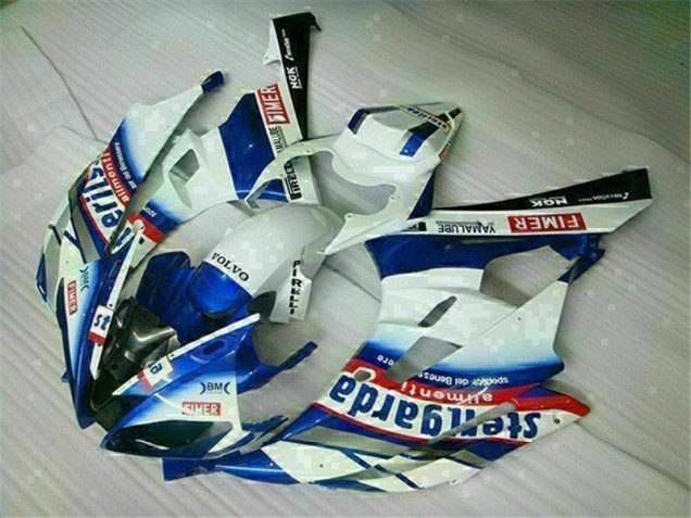 Weiß Blau 06-07 YZF R6 Motorrad Verkleidung