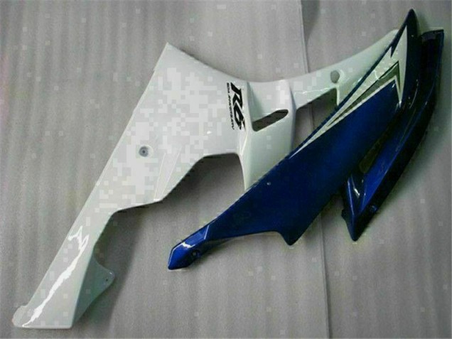 Weiß Blau 06-07 YZF R6 Motorrad Vollverkleidung Weiß Blau 06-07 YZF R6 Motorrad Vollverkleidung