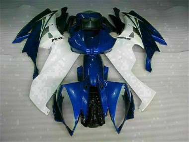 Weiß Blau 06-07 YZF R6 Motorrad Vollverkleidung
