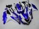 Weiß Blau 08-10 GSXR 600/750 Motorrad Verkleidung Weiß Blau 08-10 GSXR 600/750 Motorrad Verkleidung