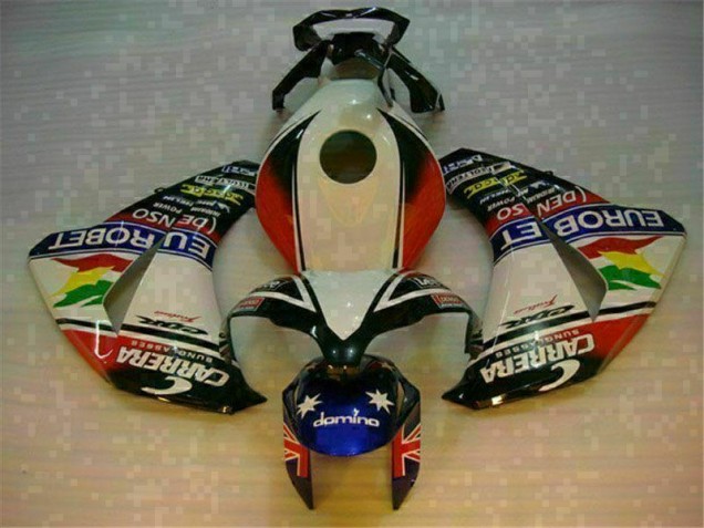 Weiß Blau 08-11 CBR1000RR Motorrad Vollverkleidung Weiß Blau 08-11 CBR1000RR Motorrad Vollverkleidung