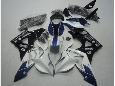 Weiß Blau 09-14 S1000RR Motorrad Verkleidung