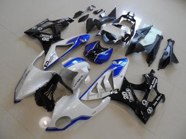 Weiß Blau 09-14 S1000RR Motorrad Verkleidungen
