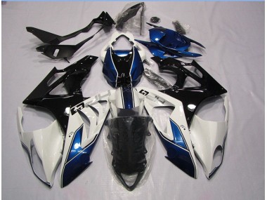 Weiß Blau 09-14 S1000RR Motorrad Vollverkleidung