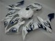 Weiß Blau Flamme 04-06 YZF R1 Motorrad Verkleidung