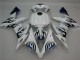 Weiß Blau Flamme 04-06 YZF R1 Motorrad Verkleidung