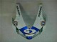 Weiß Blau R 2 03-04 CBR600RR Motorrad Verkleidung Weiß Blau R 2 03-04 CBR600RR Motorrad Verkleidung
