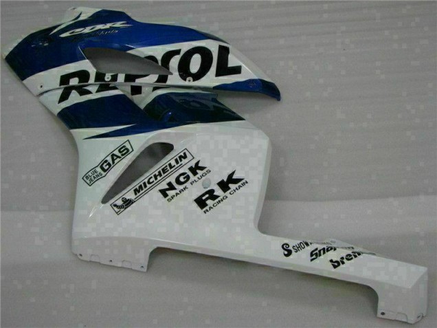 Weiß Blau Repsol 04-05 CBR1000RR Motorrad Verkleidung
