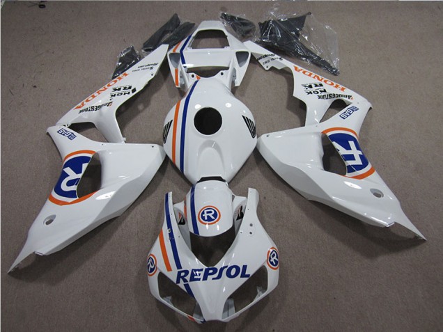 Weiß Blau Repsol 06-07 CBR1000RR Motorrad Verkleidung