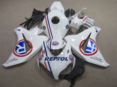 Weiß Blau Repsol 08-11 CBR1000RR Motorrad Verkleidung