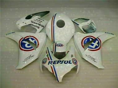 Weiß Blau Repsol 08-11 CBR1000RR Motorrad Verkleidungen