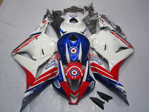 Weiß Blau Rot 09-12 CBR600RR Motorrad Verkleidungen Weiß Blau Rot 09-12 CBR600RR Motorrad Verkleidungen
