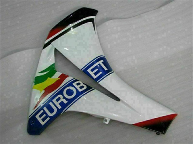 Weiß Blau Rot Eurobet Lee 08-11 CBR1000RR Motorrad Verkleidung Weiß Blau Rot Eurobet Lee 08-11 CBR1000RR Motorrad Verkleidung