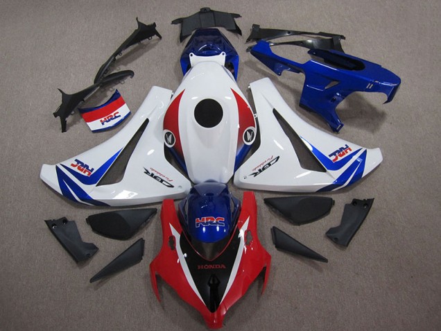 Weiß Blau Rot HRC 08-11 CBR1000RR Motorrad Verkleidungen Weiß Blau Rot HRC 08-11 CBR1000RR Motorrad Verkleidungen