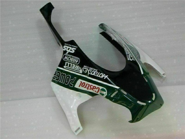 Weiß Castrol 4 08-11 CBR1000RR Motorrad Verkleidung Weiß Castrol 4 08-11 CBR1000RR Motorrad Verkleidung