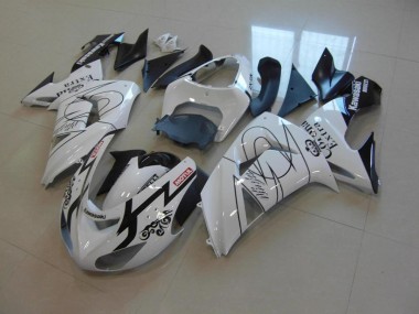 Weiß Corona 06-07 ZX10R Motorrad Verkleidung