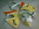 Weiß Gelb Flamme 00-02 ZX6R Motorrad Verkleidung Weiß Gelb Flamme 00-02 ZX6R Motorrad Verkleidung