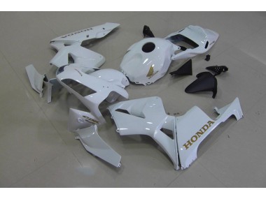 Weiß Gold 03-04 CBR600RR Motorrad Verkleidung
