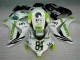 Weiß Grün Hannspree 84 08-11 CBR1000RR Motorrad Verkleidung Weiß Grün Hannspree 84 08-11 CBR1000RR Motorrad Verkleidung