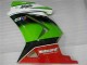 Weiß Grün Schwarz Ninja 08-12 EX250 Motorrad Verkleidung Weiß Grün Schwarz Ninja 08-12 EX250 Motorrad Verkleidung