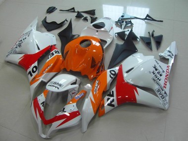 Weiß New Repsol 09-12 CBR600RR Motorrad Verkleidung