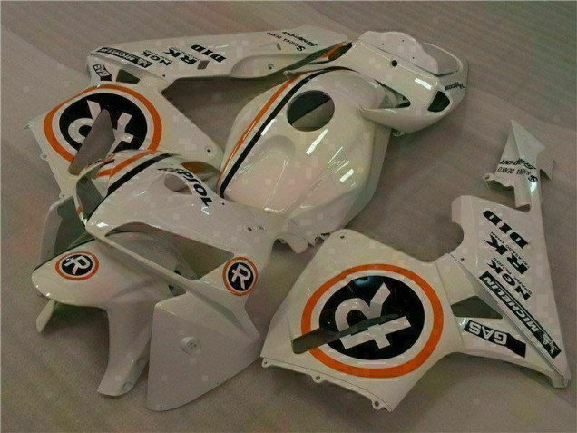 Weiß Repsol 05-06 CBR600RR Motorrad Verkleidung