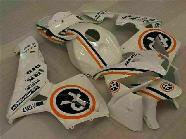 Weiß Repsol 05-06 CBR600RR Motorrad Verkleidung
