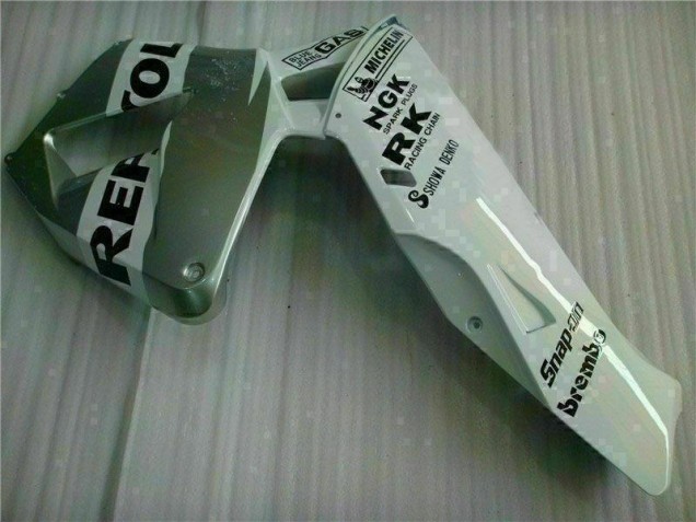 Weiß Repsol 05-06 CBR600RR Motorrad Verkleidungen Weiß Repsol 05-06 CBR600RR Motorrad Verkleidungen