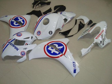 Weiß Repsol 08-11 CBR1000RR Motorrad Verkleidung