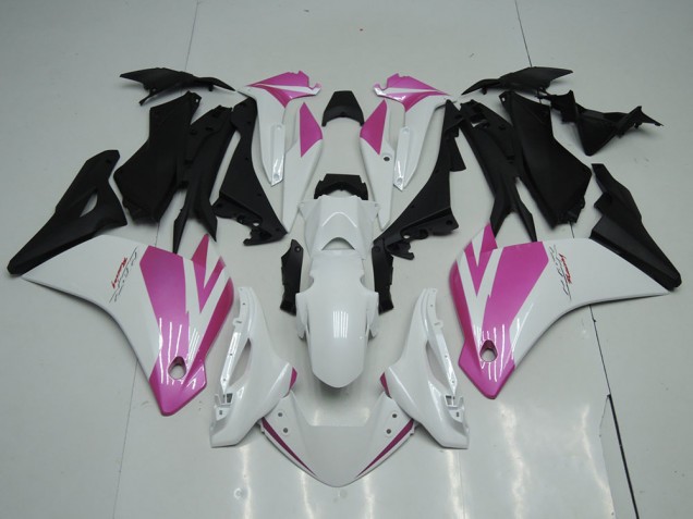 Weiß Rosa 11-13 CBR250RR Motorrad Verkleidung