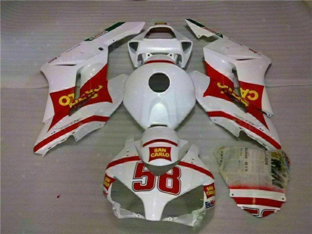 Weiß Rot 04-05 CBR1000RR Motorrad Verkleidung Weiß Rot 04-05 CBR1000RR Motorrad Verkleidung
