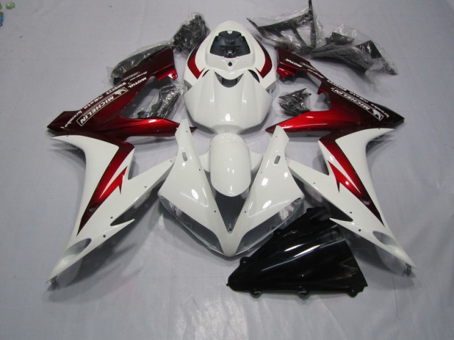 Weiß Rot 04-05 CBR1000RR Motorrad Verkleidung & Plastik Weiß Rot 04-05 CBR1000RR Motorrad Verkleidung & Plastik
