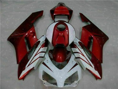 Weiß Rot 04-05 CBR1000RR Motorrad Verkleidungen