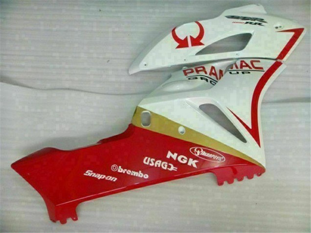 Weiß Rot 04-05 CBR1000RR Motorrad Verkleidungen & Plastik