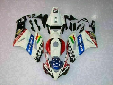 Weiß Rot 04-05 CBR1000RR Motorrad Vollverkleidung & Plastik
