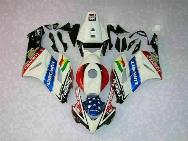 Weiß Rot 04-05 CBR1000RR Motorrad Vollverkleidung & Plastik Weiß Rot 04-05 CBR1000RR Motorrad Vollverkleidung & Plastik