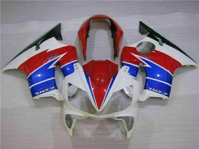 Weiß Rot 04-07 CBR600 F4i Motorrad Verkleidung