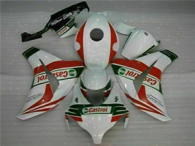 Weiß Rot 08-11 CBR1000RR Motorrad Verkleidungen