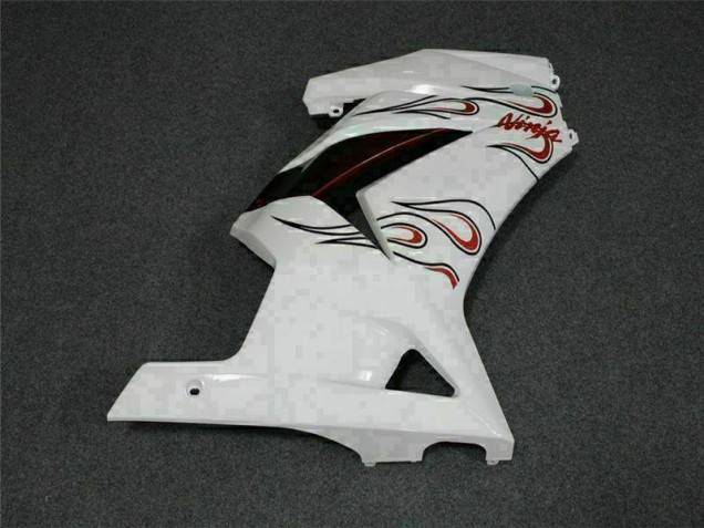 Weiß Rot 08-12 EX250 Motorrad Verkleidung Weiß Rot 08-12 EX250 Motorrad Verkleidung