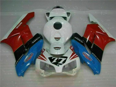 Weiß Rot 77 04-05 CBR1000RR Motorrad Verkleidung