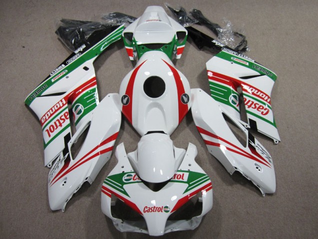 Weiß Rot Castrol 04-05 CBR1000RR Motorrad Verkleidung Weiß Rot Castrol 04-05 CBR1000RR Motorrad Verkleidung