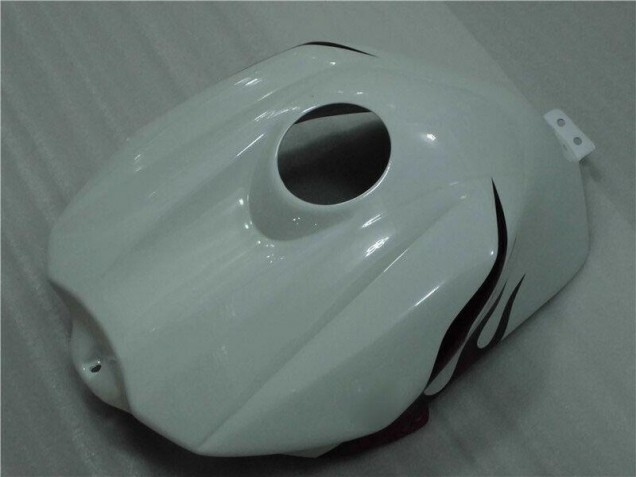 Weiß Rot Flamme 04-06 YZF R1 Motorrad Verkleidung Weiß Rot Flamme 04-06 YZF R1 Motorrad Verkleidung