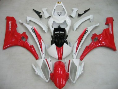 Weiß Rot Michelin 06-07 YZF R6 Motorrad Verkleidung