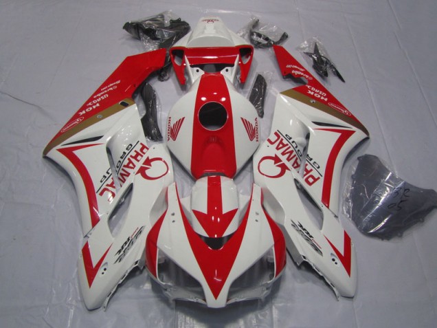 Weiß Rot PRAMAC 04-05 CBR1000RR Motorrad Verkleidung