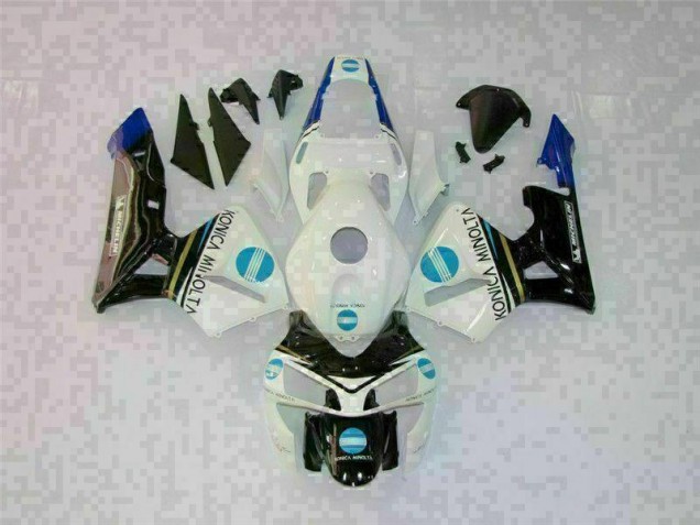 Weiß Schwarz 03-04 CBR600RR Motorrad Vollverkleidung Weiß Schwarz 03-04 CBR600RR Motorrad Vollverkleidung