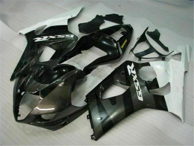 Weiß Schwarz 03-04 GSXR 1000 Motorrad Verkleidung