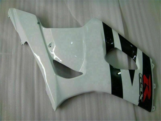Weiß Schwarz 03-04 GSXR 1000 Motorrad Vollverkleidung Weiß Schwarz 03-04 GSXR 1000 Motorrad Vollverkleidung