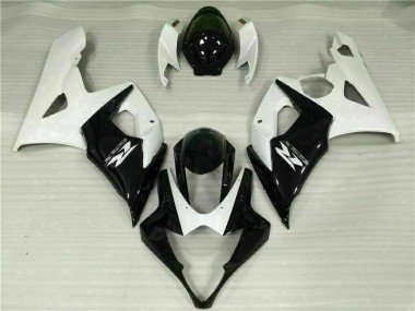 Weiß Schwarz 05-06 GSXR 1000 Motorrad Verkleidung